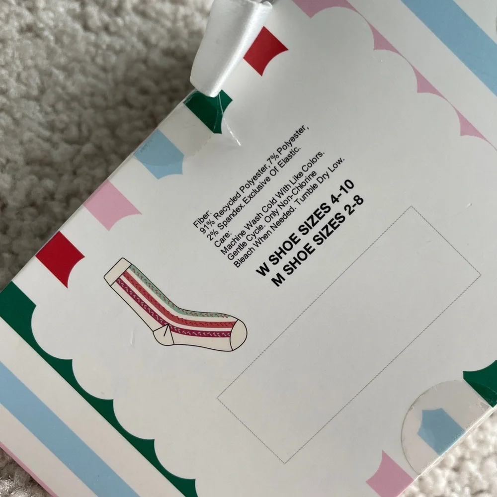 Birthday Cake Sweet Socks Gift Package Single Pair - Women’s Socks One Size